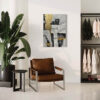 Hand Painted Abstract Canvas Art – Stretched