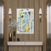 Urban Melody – Hand Painted Abstract Canvas Art